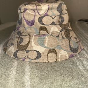 Coach Signature monogram bucket hat